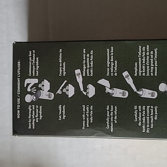 Alexander Keith's India Pale Ale Beer Flavor Infuser New with Box - Picture 8 of 9